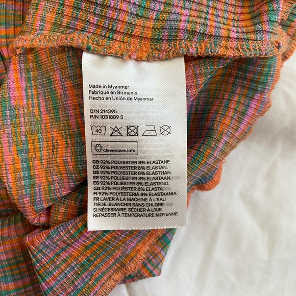 H&M Multicolored Top - Picture 8 of 9